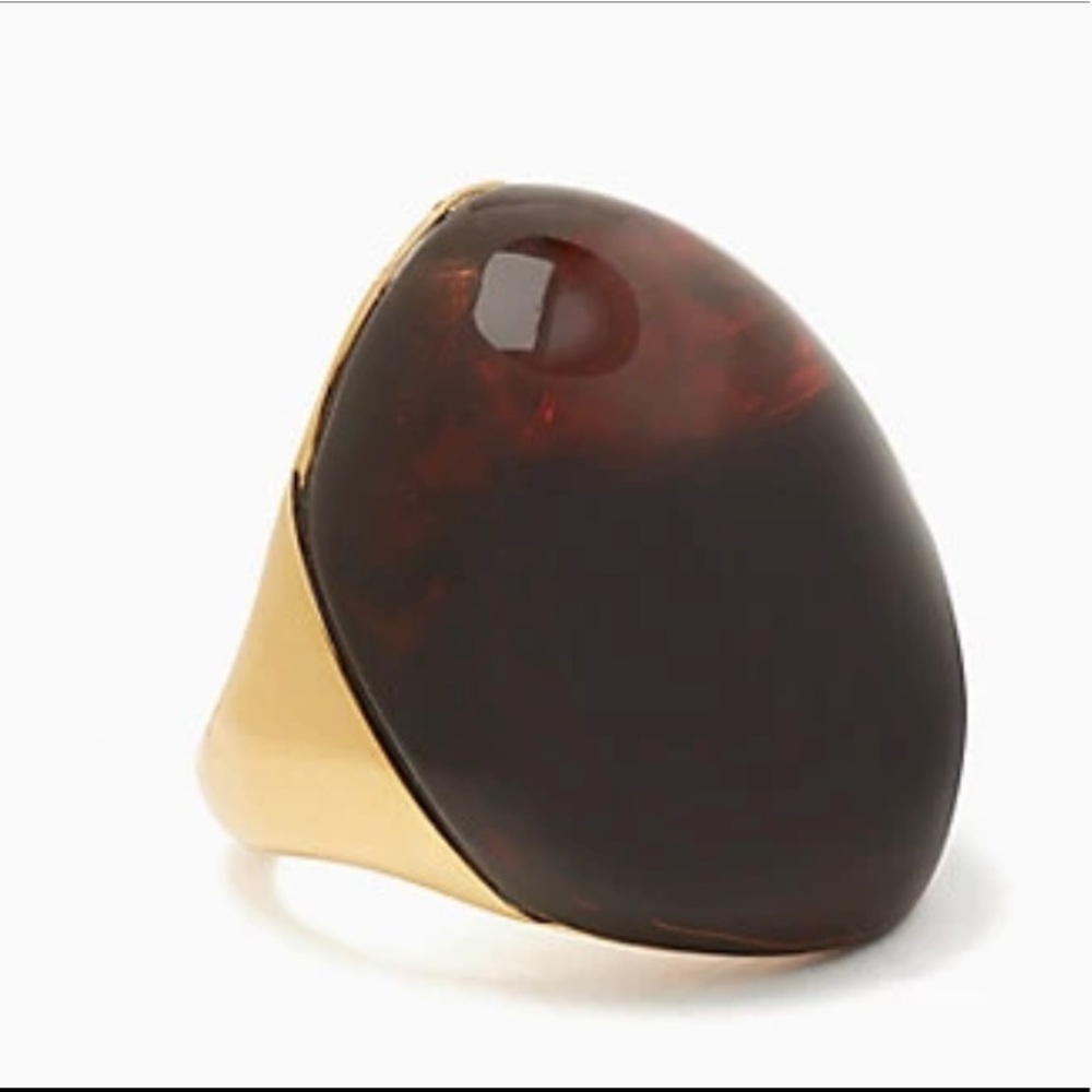NWT KATE SPADE ♠️ TORTOISE MOOD RESIN RING - 6